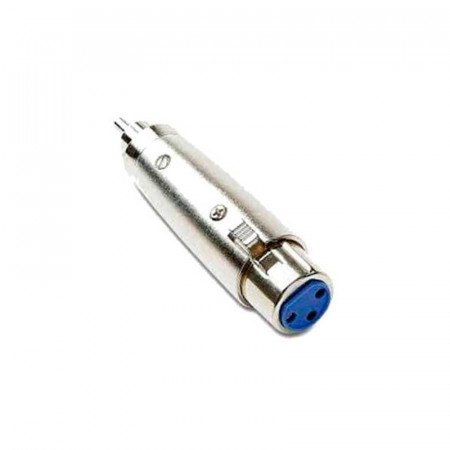 Adaptador XLR hembra 3 pin a RCA macho