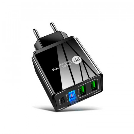 Cargador USB Carga rápida 36W