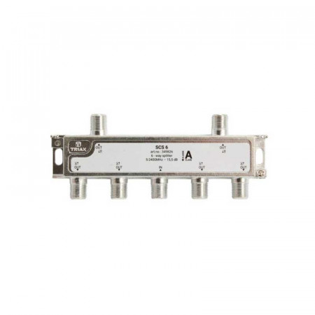 Distribuidor 1 entrada 6 salidas TRIAX SCS 6
