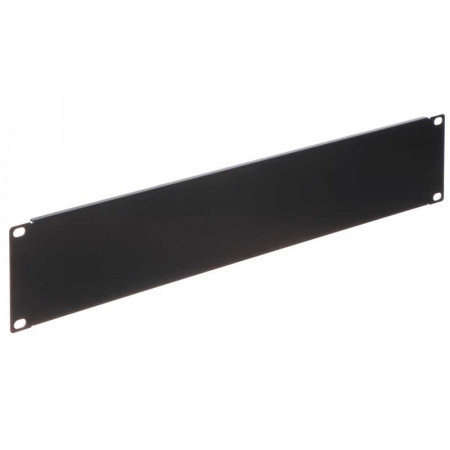 Tapa ciega altura 2 unidades para rack 19"
