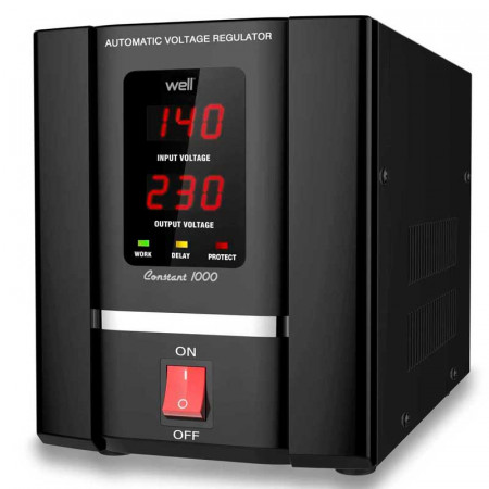 ESTABILIZADOR WELL AVR-SRV-CONSTANT1000-WL