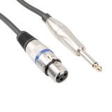 Cable Jack 6.3 Macho a XLR Hembra de 6 M
