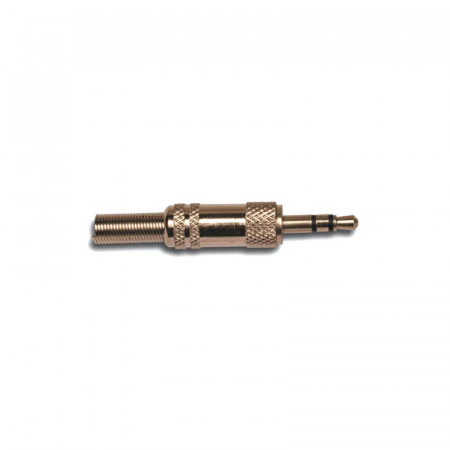Jack Macho 3,5mm. Estereo - Metal