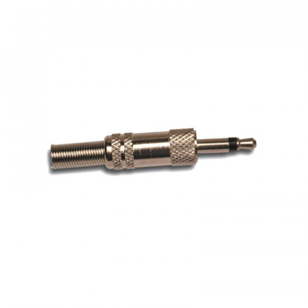 Jack Macho 3,5mm. Mono - Metal