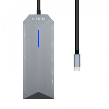 USB-C Dock 9 en 1 AISENS ASUC-9P001-GR