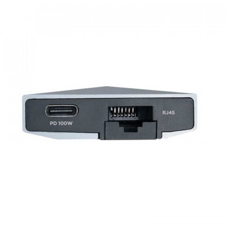 USB-C Dock 9 en 1 AISENS ASUC-9P001-GR