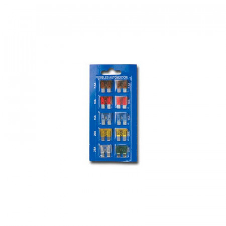 Kit de 10 fusibles enchufables