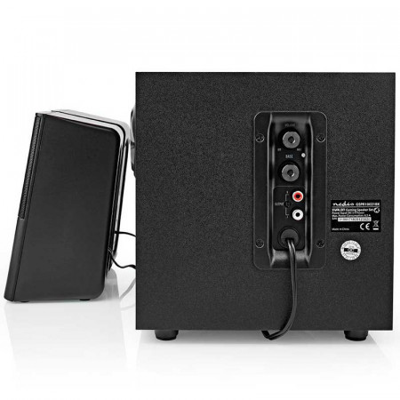 Altavoces para Ordenadores 2.1 NEDIS GSPR10021BK