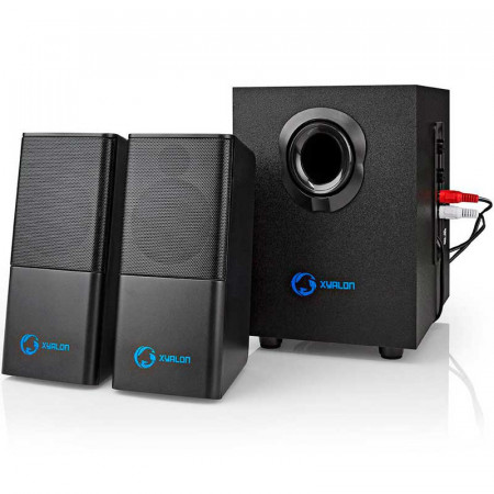 Altavoces para Ordenadores 2.1 NEDIS GSPR10021BK