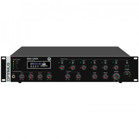 OPTIMUS MAV-120Z6 Amplificador de megafonía