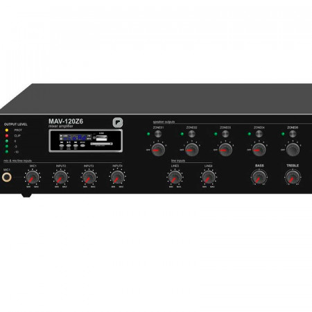 OPTIMUS MAV-120Z6 Amplificador de megafonía