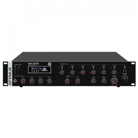 OPTIMUS MAV-500Z6 Amplificador de megafonía
