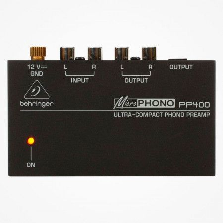 BEHRINGER MICROPHONO PP400 
Preamplificador Phono