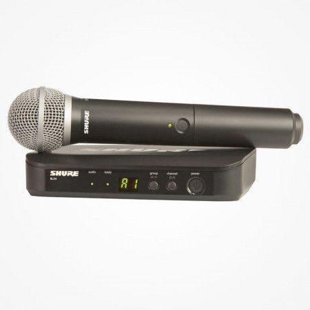 Micrófono Inalámbrico SHURE BLX24E/PG58