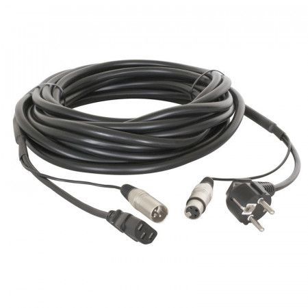 Cable de alimentación y señal XLR 13mm Ø. 15m.