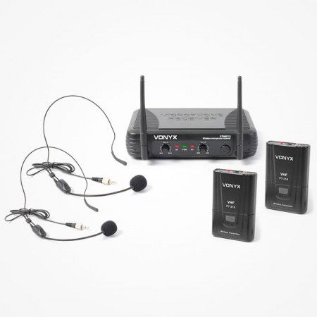 Sistema Microfonía Inalámbrico Vonyx STWM712/PT218
