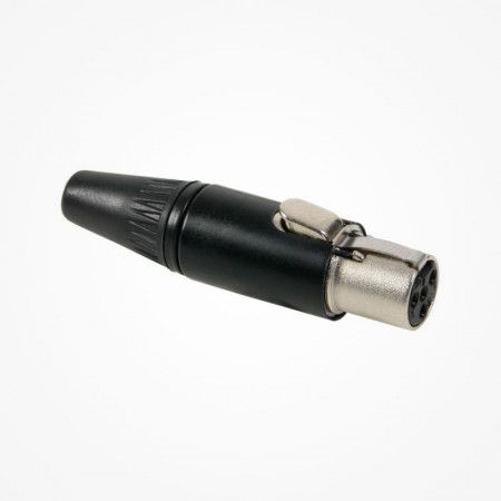 Conector MINI XLR Hembra 4 Pines REAN RT4FC-B