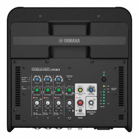 YAMAHA STAGEPAS 200BTR Con batería