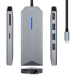 USB-C Dock 8 en 1 AISENS ASUC-8P004-GR