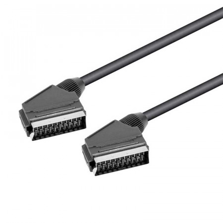 CABLE EUROCONECTOR A EUROCONECTOR MACHO 5 METROS