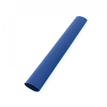 Funda Termoretractil Azul 2,4mm. 1 metro