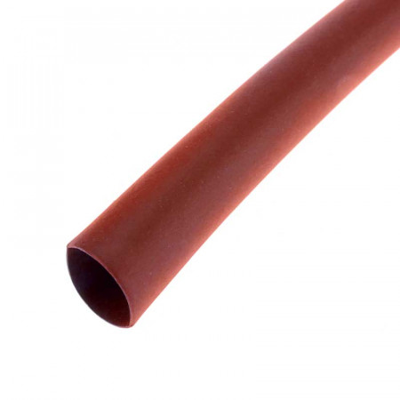 Funda Termoretractil Rojo 4,8mm. 1 metro