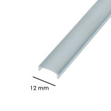 TAPA DIFUSOR TRANSPARANTE 2 MTRS PARA PERFIL TIRA