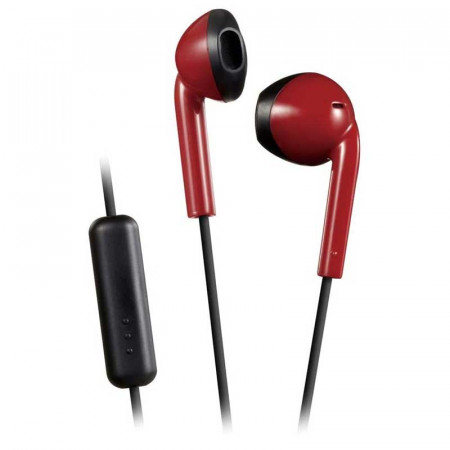 JVC HA-F19M-RB-E Auriculares Rojo
