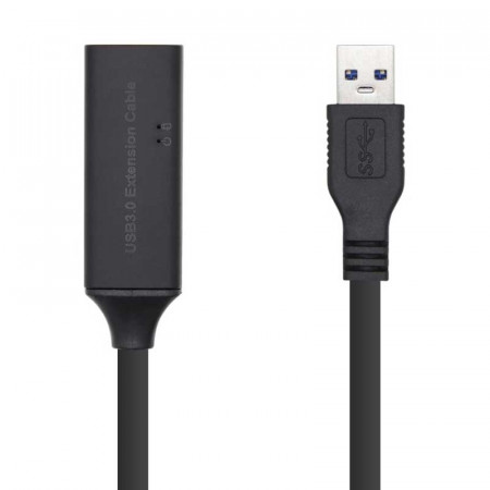 Cable 3.0 USB A Macho a USB A Hembra Activo 10 m.
