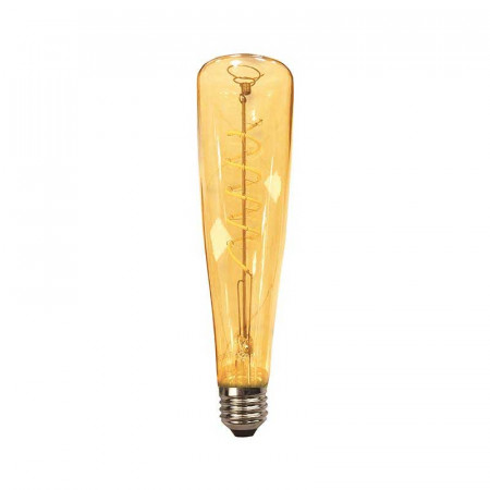 Bombilla Led filamento espiral E27 botella 62 mm