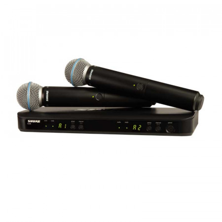 SHURE BLX288/B58 Sistema inalámbrico dual Mano H8E