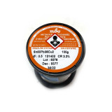 Bobina de estaño 0,5 mm. 100 g. TRIMETAL