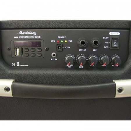 MARKTINEZ MGB110 USB MKII Amplificador bateria