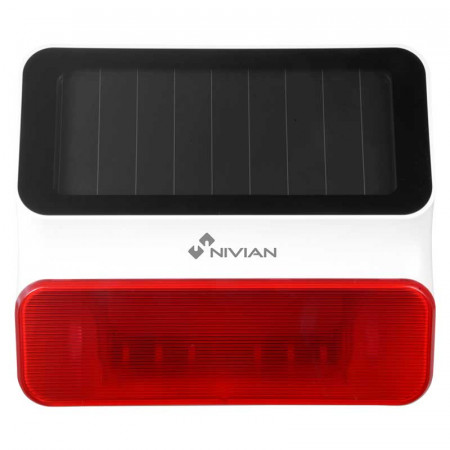 Sirena para alarma exterior Solar  NVS-S8A