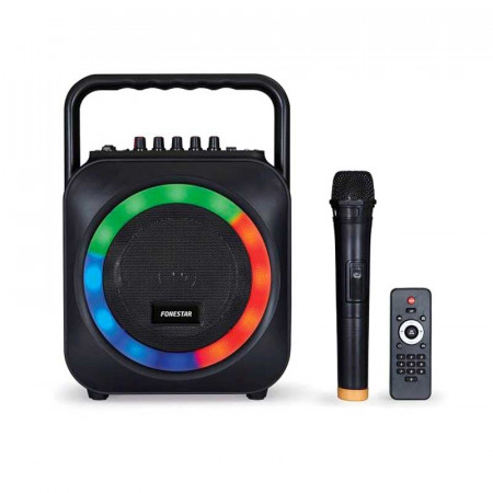 Altavoz amplificado Karaoke FONESTAR BOX-35LED