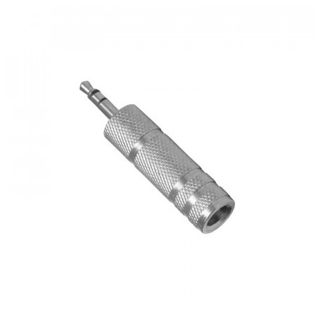 JACK Hembra 6,3mm. - JACK Macho 3,5mm.
