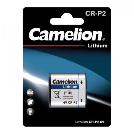 Pila de Litio Camelion CR-P2 6V.