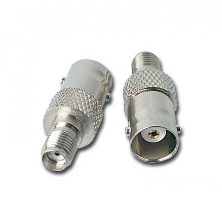 ADAPTADOR BNC HEMBRA A SMA HEMBRA