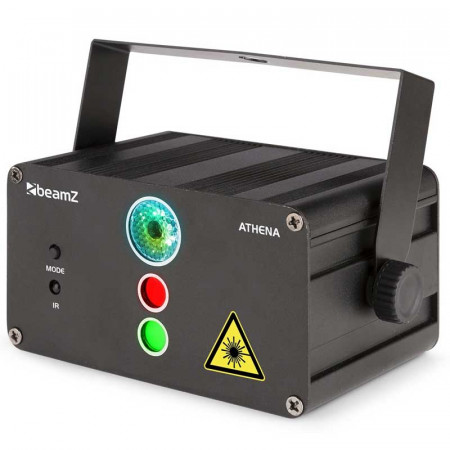 Beamz Athena Laser RG Gobo con Bateria