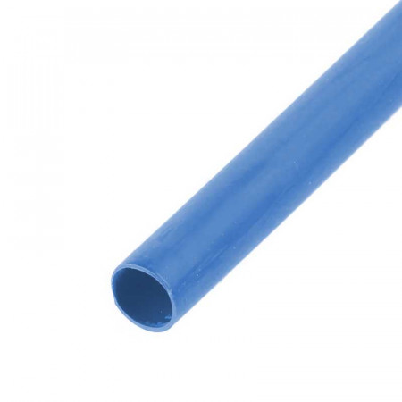Funda Termoretractil Azul 6,4mm. 1 metro