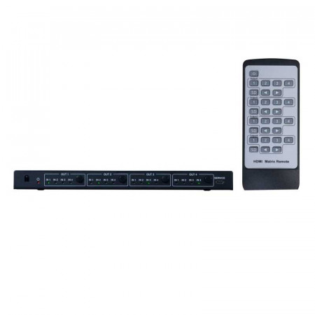 Matriz HDMI 4 entradas 4 salidas FONESTAR FO-22M44
