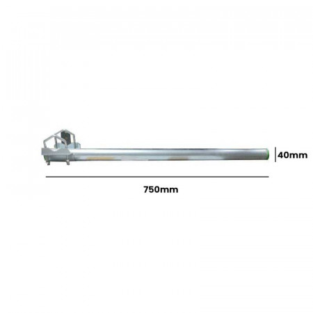 SOPORTE ANTENA MASTIL VERTICAL REFORZADO