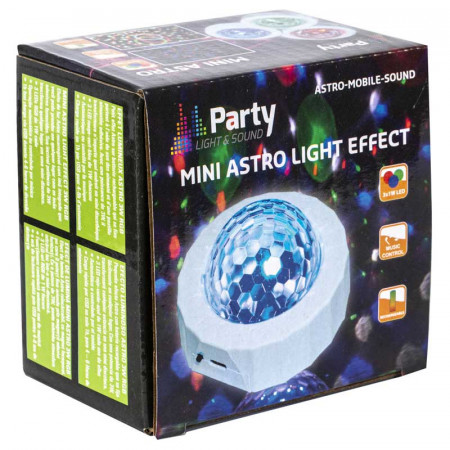 PARTY LIGHT ASTRO MOBILE SOUND 3W RGB