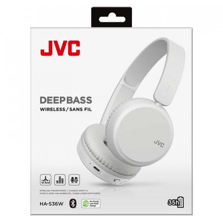 Auriculares Bluetooth JVC HA-S36W-W