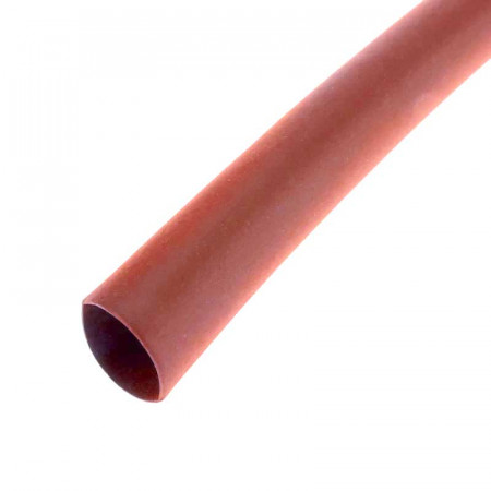Funda Termoretractil Rojo 3,2mm. 1 metro