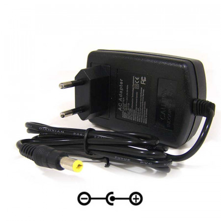 Alimentador electrónico 9V. - 2A. 18W.