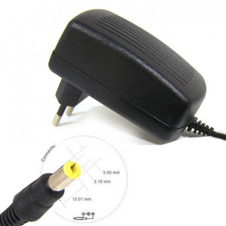 Alimentador electrónico 9V. - 2A. 18W.
