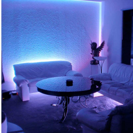 TIRA LED VIOLETA 12V 60LED/MTR IP20 SMD5050 5MTR