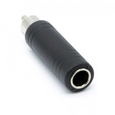 Adaptador de audio Jack hembra 6,3mm a RCA macho