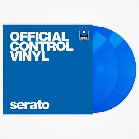 SERATO CONTROL VINYL 12" - AZUL (pareja)